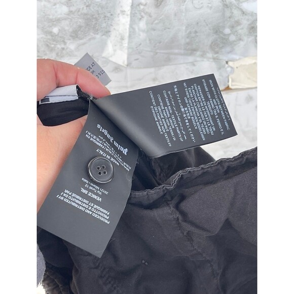 Palm Angels Black Cotton Logo Trousers | Streetwear Aesthetic | Size 44/S - Picture 12 of 12